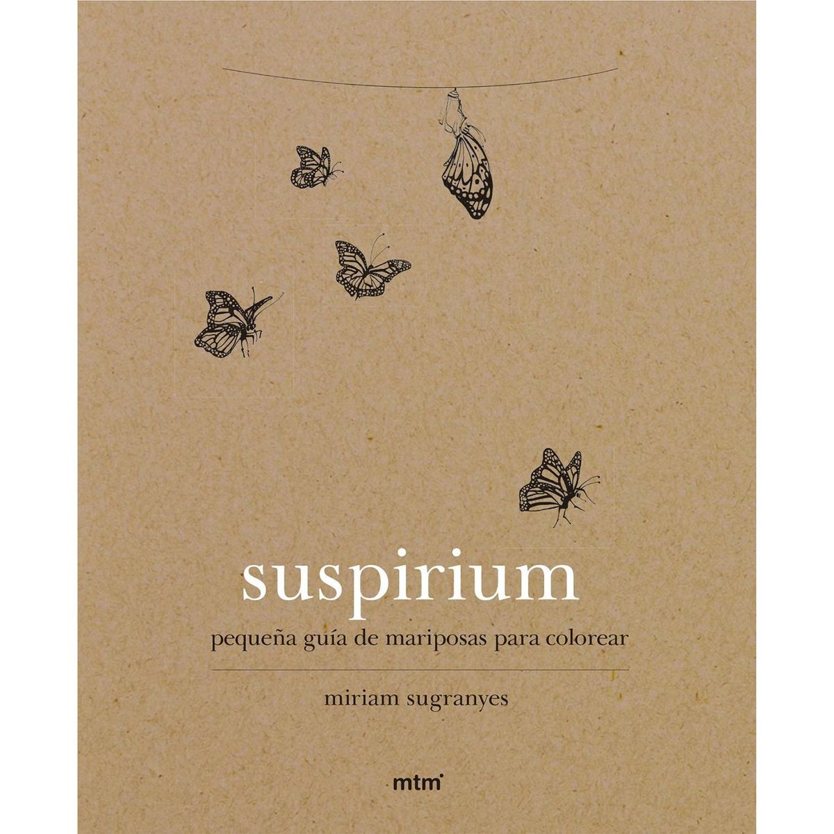 GENERICO - Suspirium. Pequeña Guía De Mariposas Para Colorear