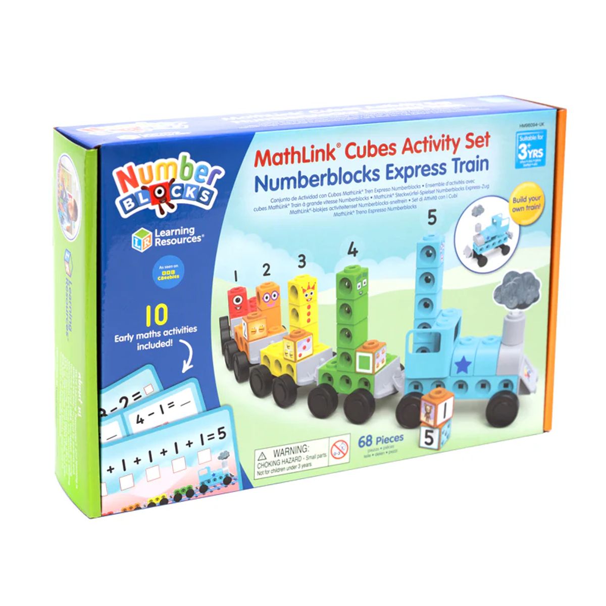 JUGANDO Y EDUCANDO - Set Tren Educativo Bloques Números Numberblock Para Niños