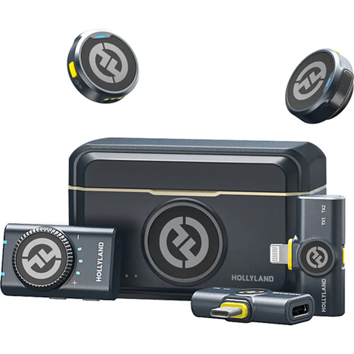 HOLLYLAND - Microfono Hollyland LARK M2 DUO 2-Person Wireless Combo