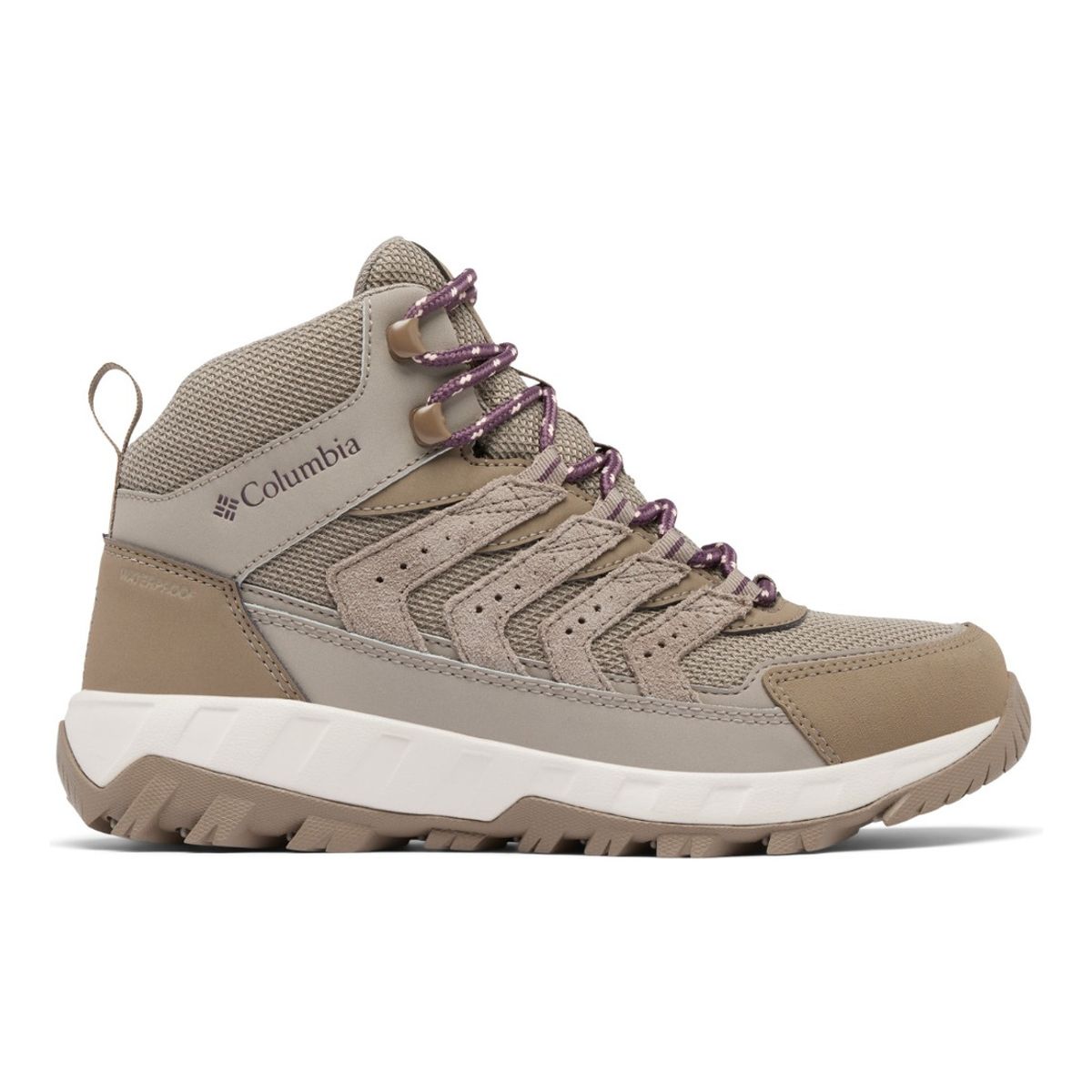 COLUMBIA - Bota Mujer Columbia STRATA TRAIL MID WP Gris COLUMBIA