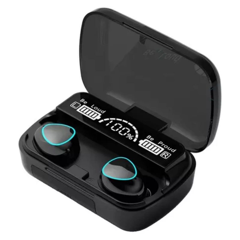 GENERICO - Audifonos Inalambricos Bowmann Bw-m10 Tws Powerbank Color Negro
