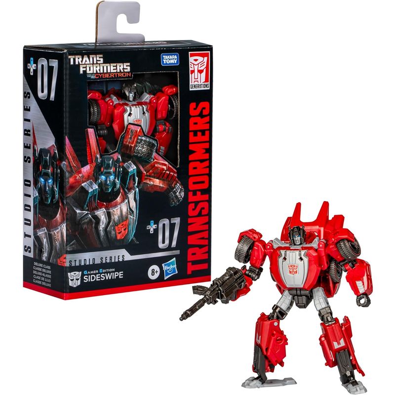TRANSFORMERS - Sideswipe Figura Transformers Cybertron Toy Studio Series 07