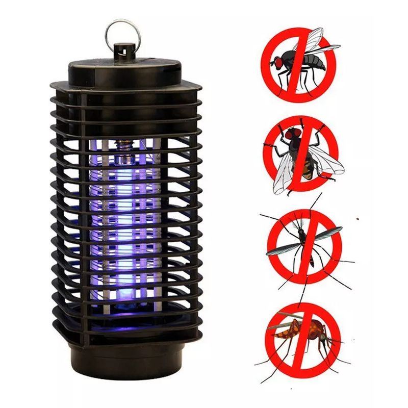 GENERICO - Lámpara Eléctrica Mata Mosquitos y Zancudos Eficiente