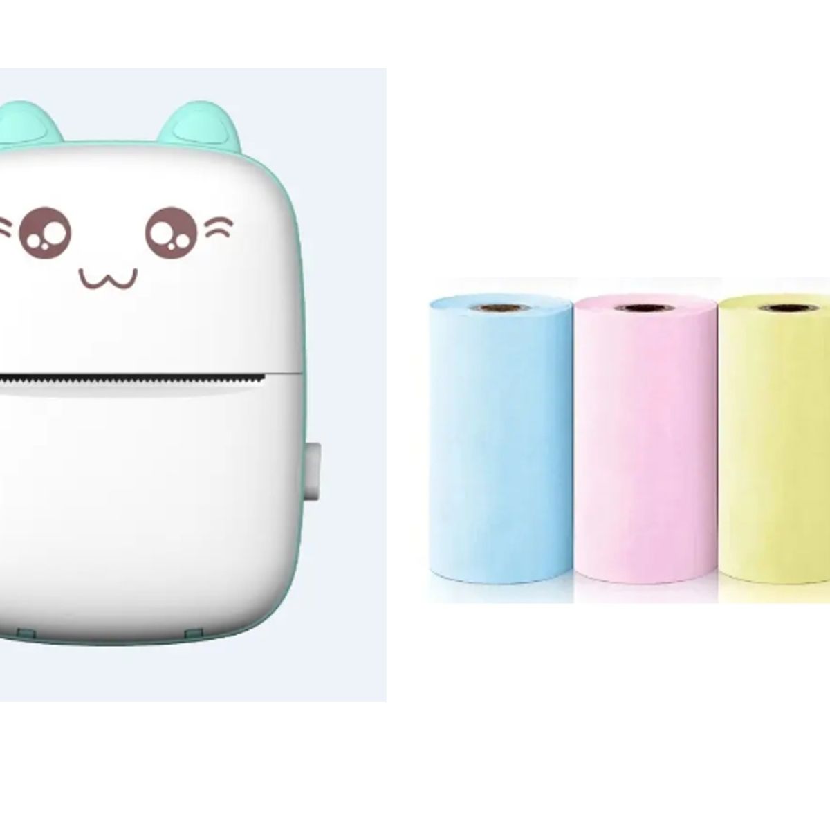 GENERICO - Mini Impresora Térmica Portátil Bluetooth