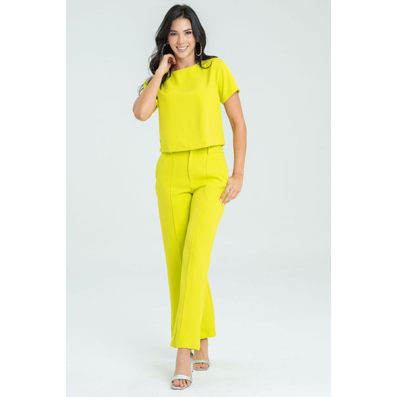 RAGGED - Pantalon mermelada Verde pistacho Ragged