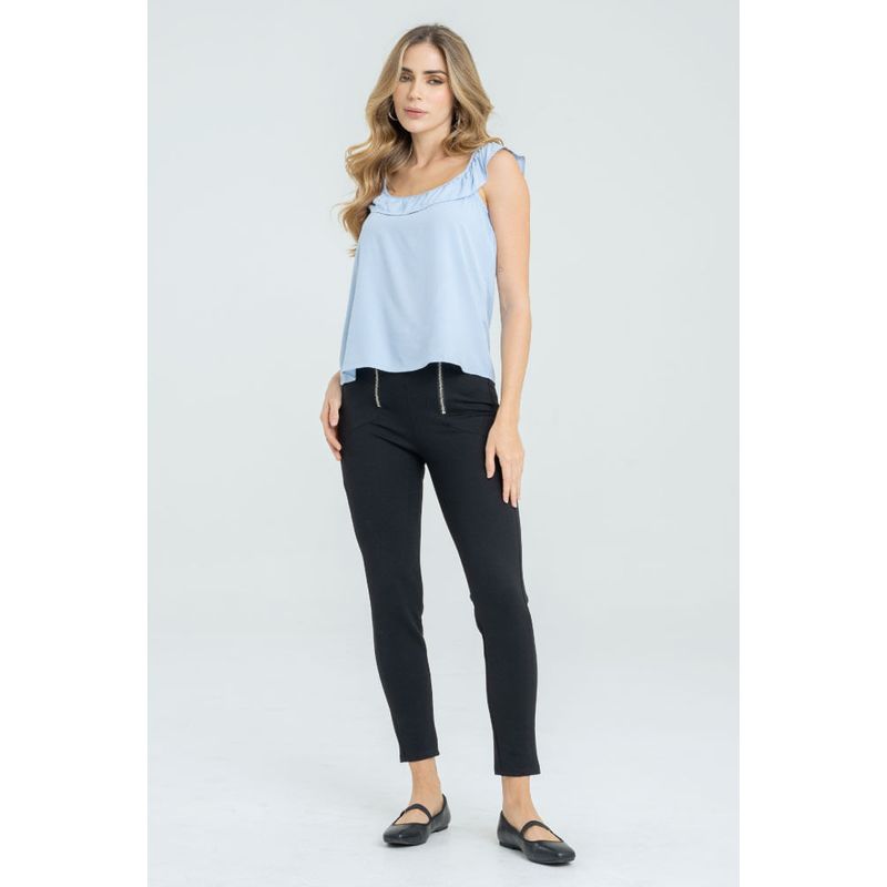 RAGGED - Pantalon alight Negro Ragged