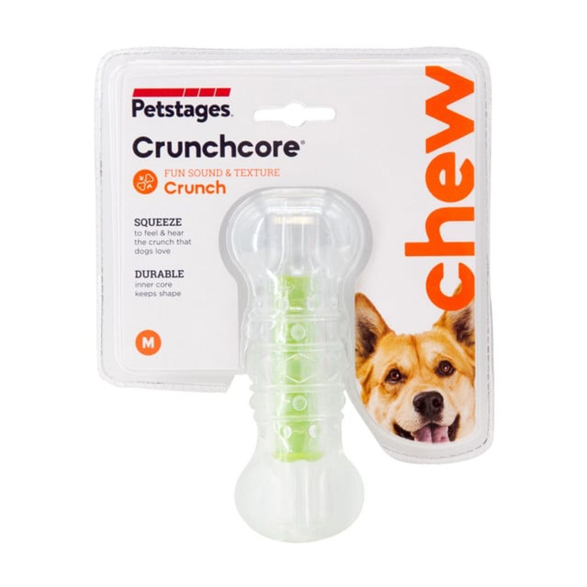 PETSTAGES - Petstages CrunchCore Hueso Mordedero talla L
