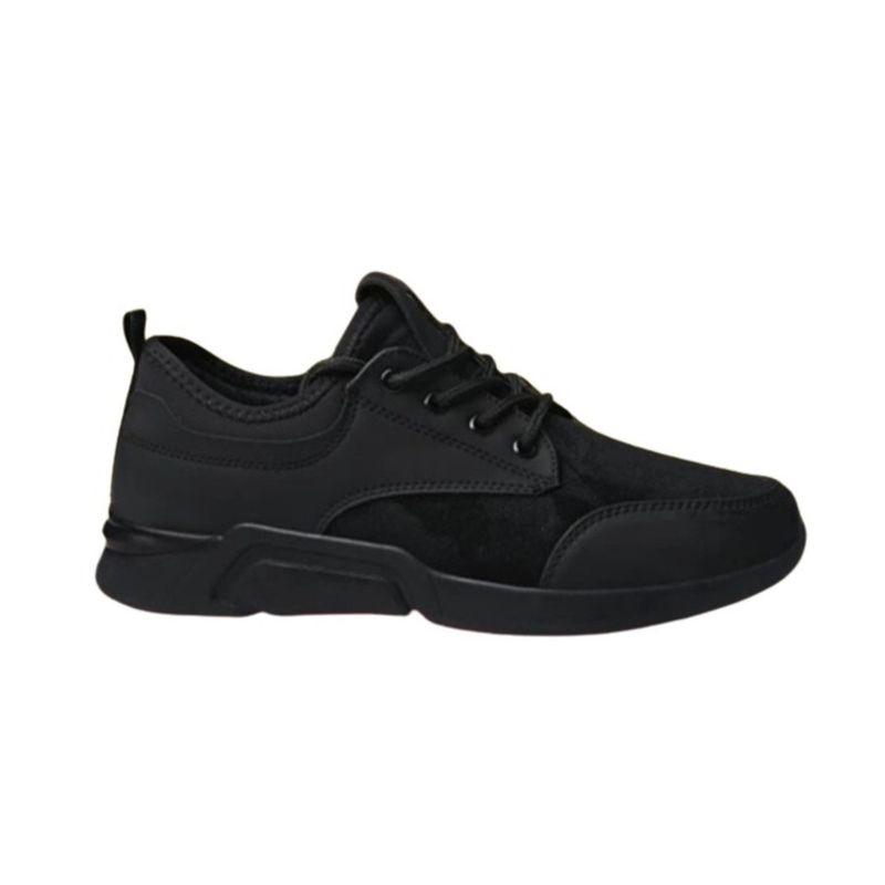 GENERICO - Tenis negros-suaves-livianos-antideslizantes-transpirables
