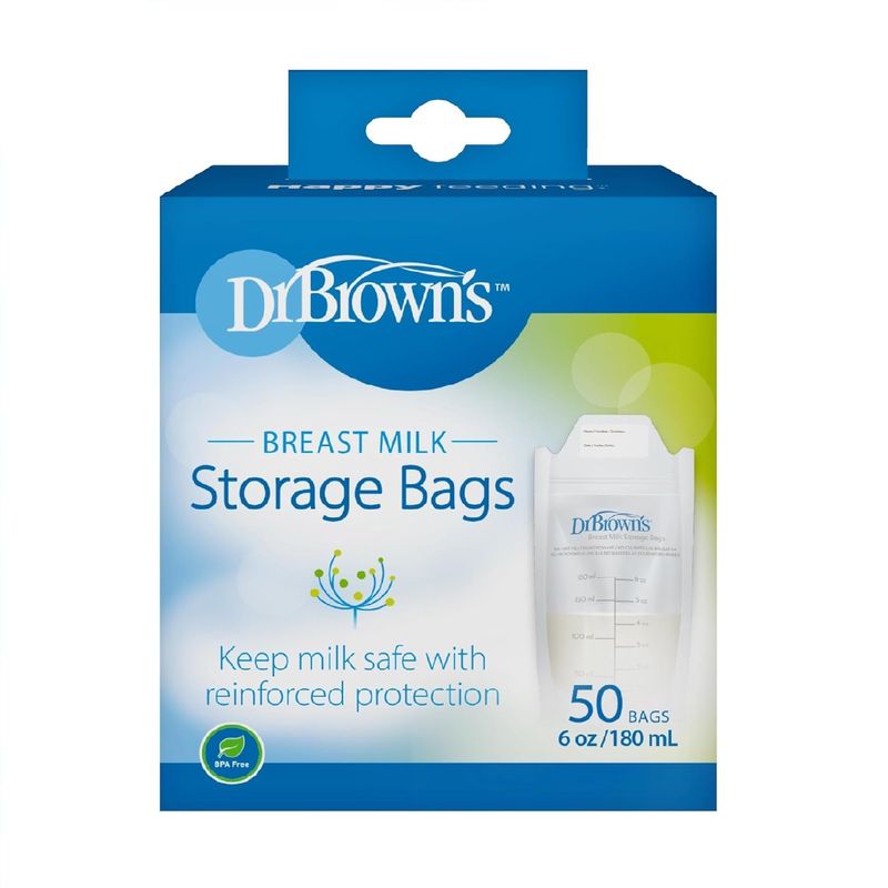 DR BROWNS - Bolsas Recolectoras Dr Browns Lactancia Leche Materna 50und