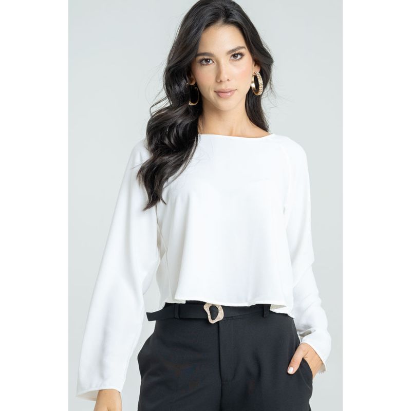 RAGGED - Blusa azalea Blanco crudo Ragged