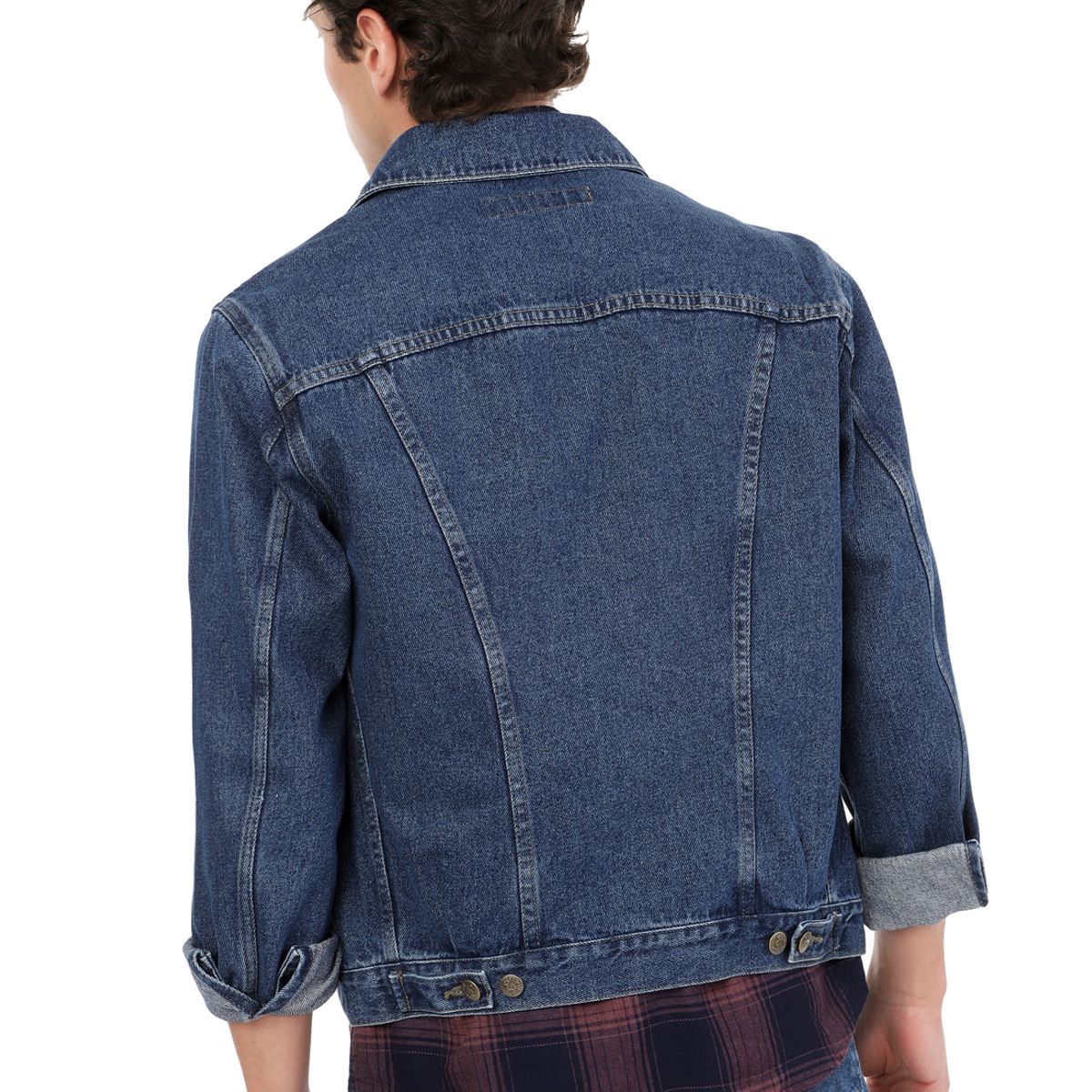 LEC LEE - Chaqueta En Jean Clasica Hombre Lec Lee - Indigo Medio