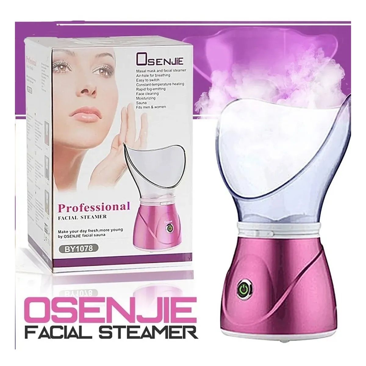 HOME - Sauna facial Vaporizador Limpieza