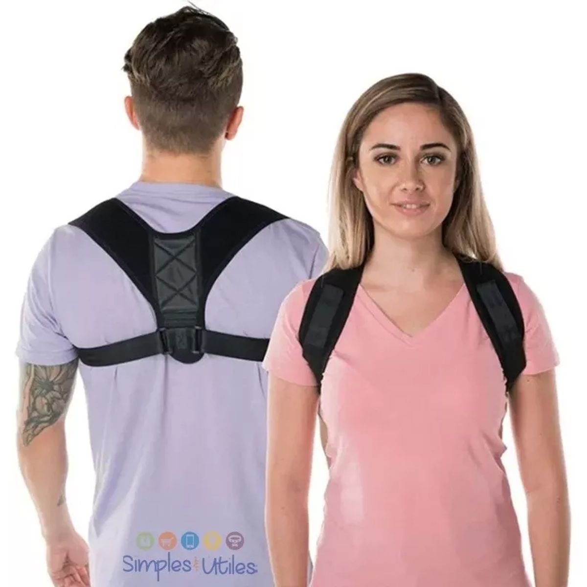 HOME - Corrector De Postura Espalda Hombres Y Mujeres Unisex