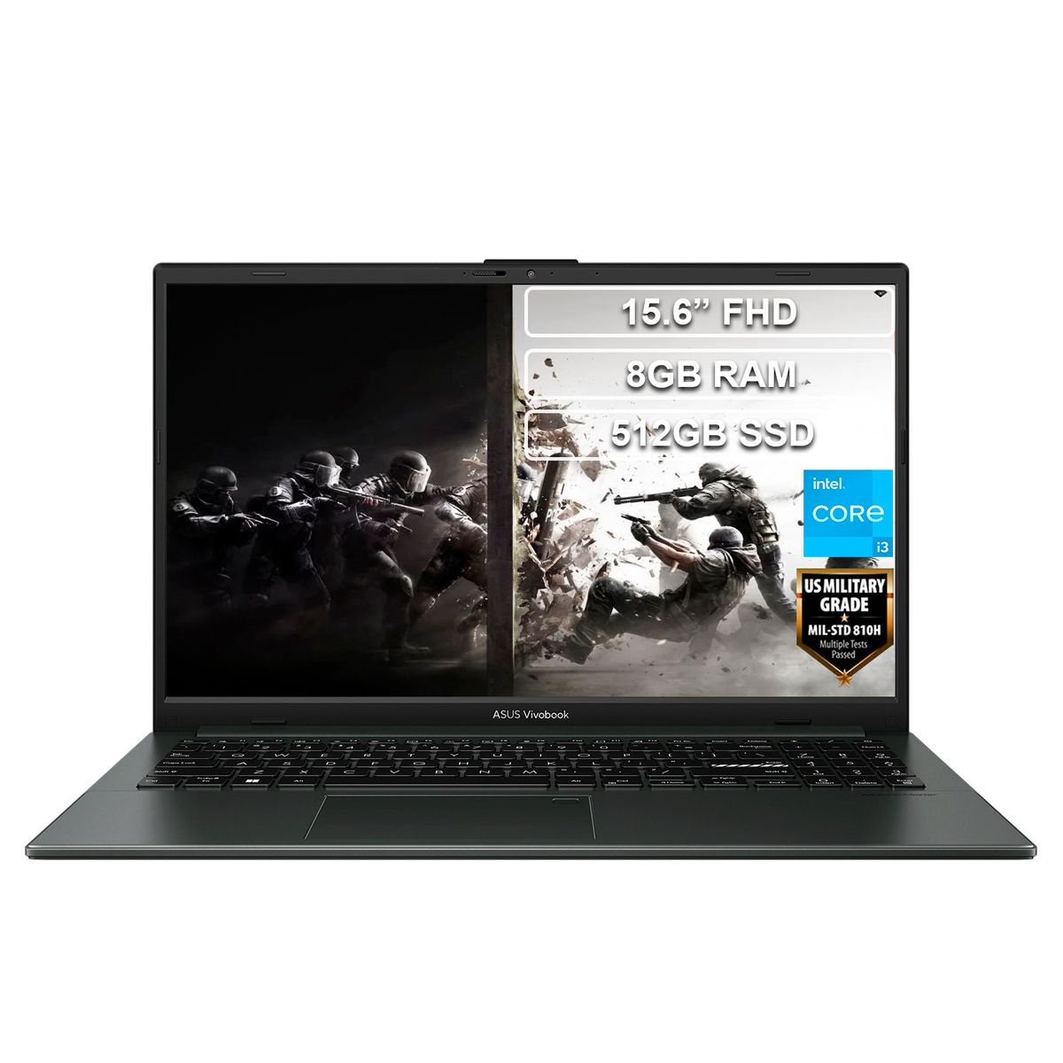 ASUS - Portátil Asus E1504GA  Core i3 N305 8GB 512GB FHD 15.6 Vivobook Go 15