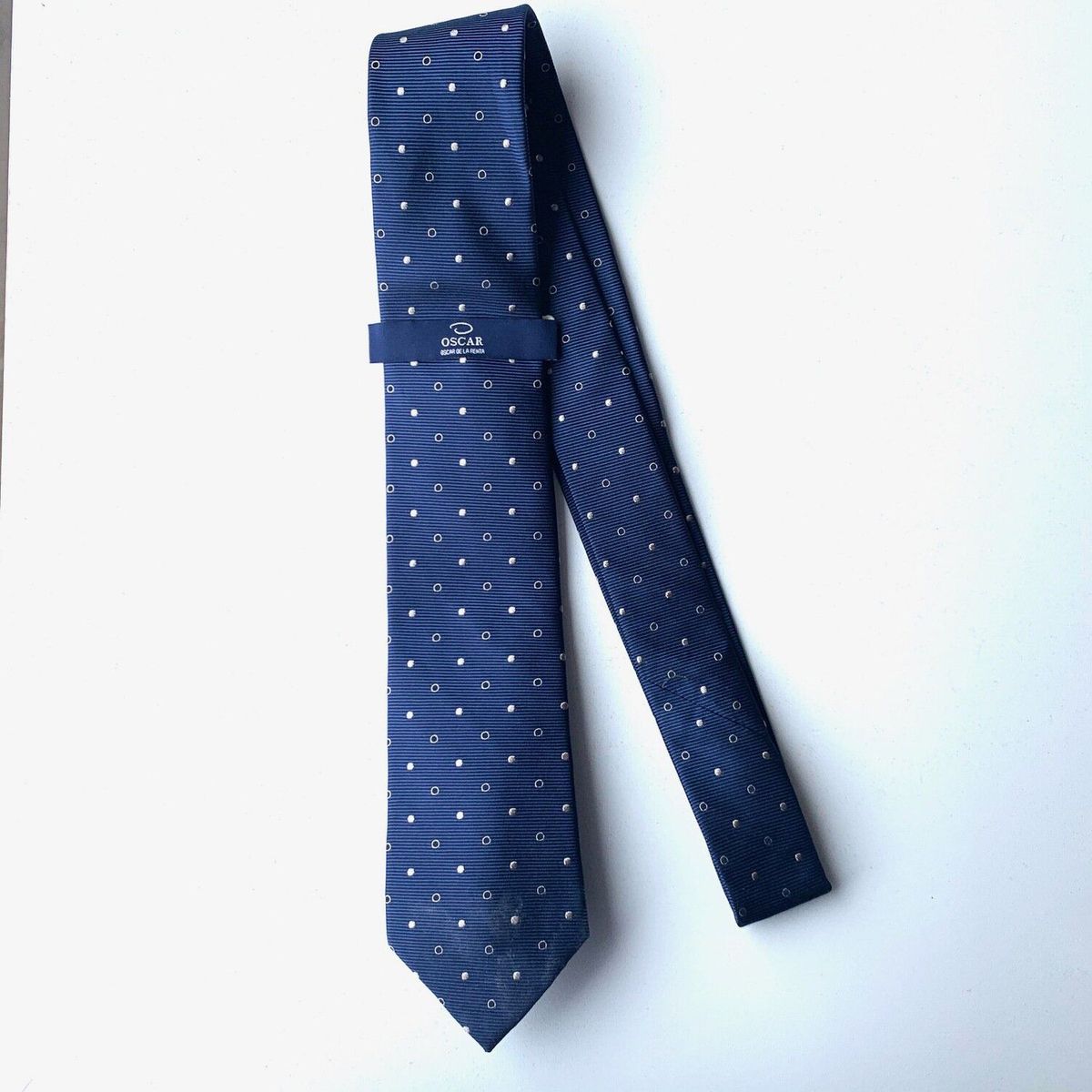 OSCAR DE LA RENTA - Corbata azul oscar de la renta