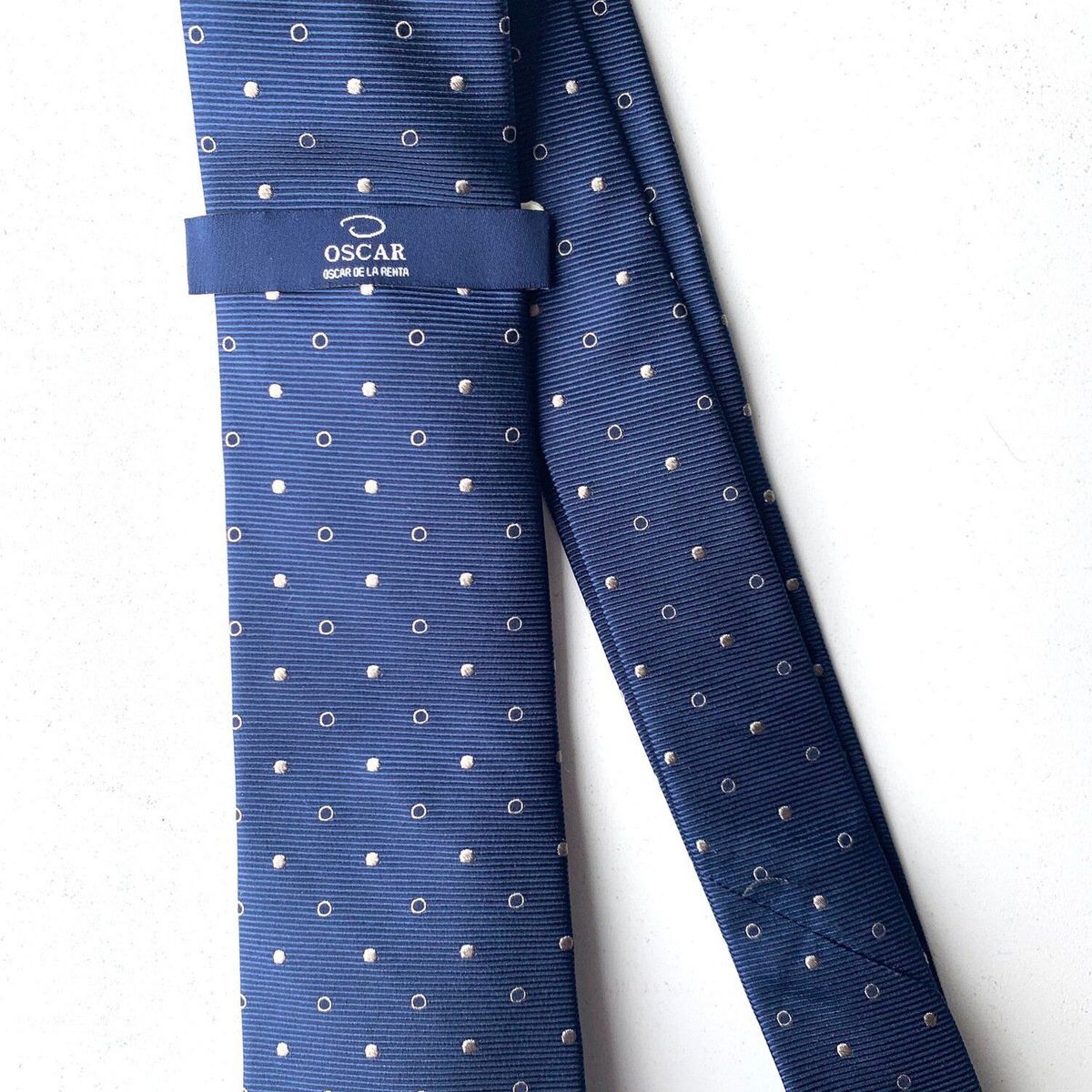 OSCAR DE LA RENTA - Corbata azul oscar de la renta