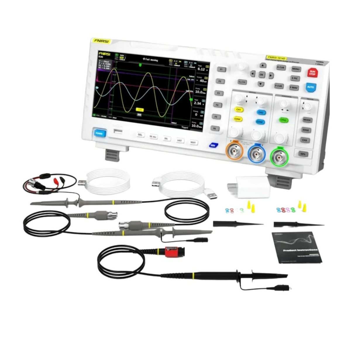 GENERICO - Osciloscopio Digital 2 Canales Y Generador De Señal