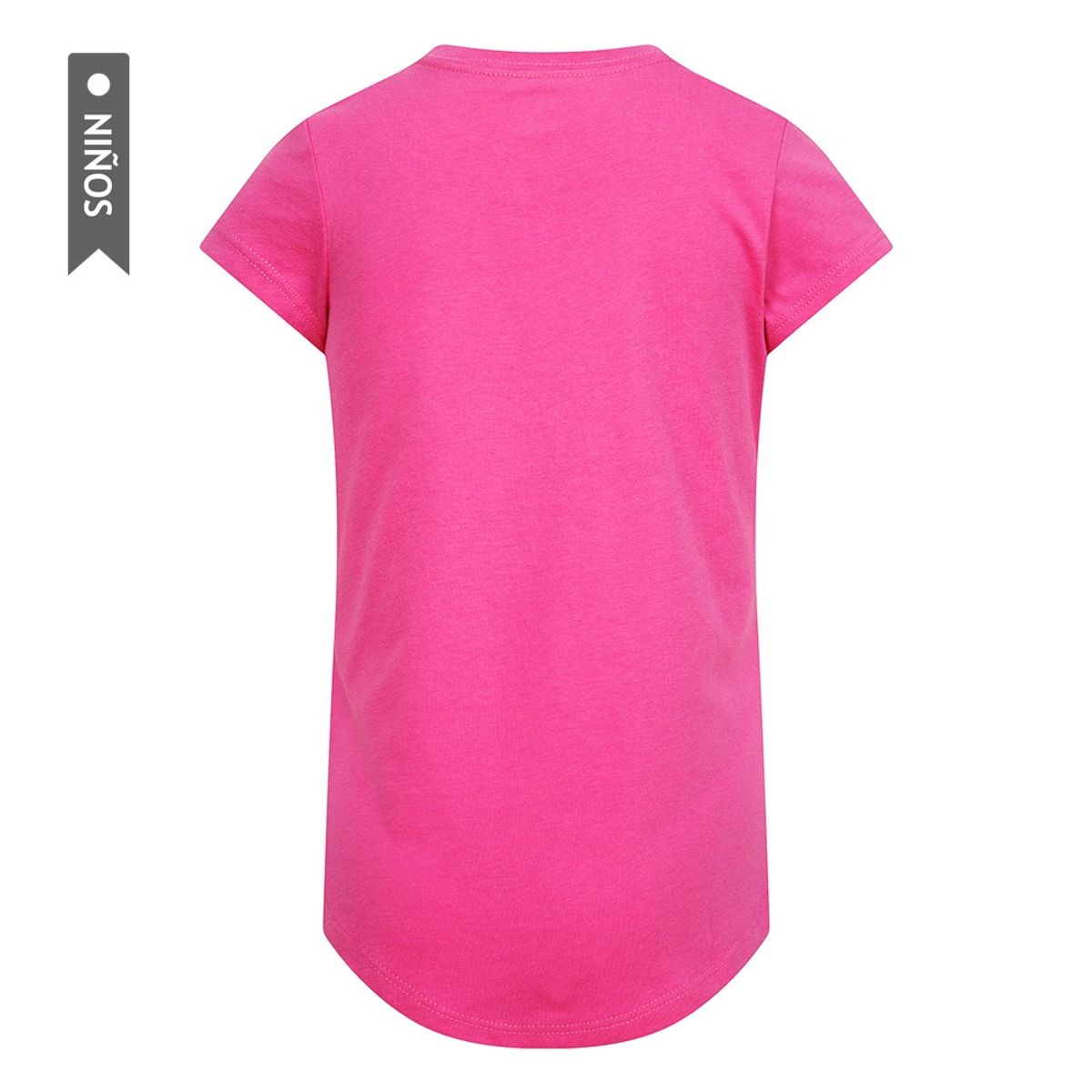 NIKE - Camiseta Nike Nkg Script Futura Ss Tee Niña-Fucsia