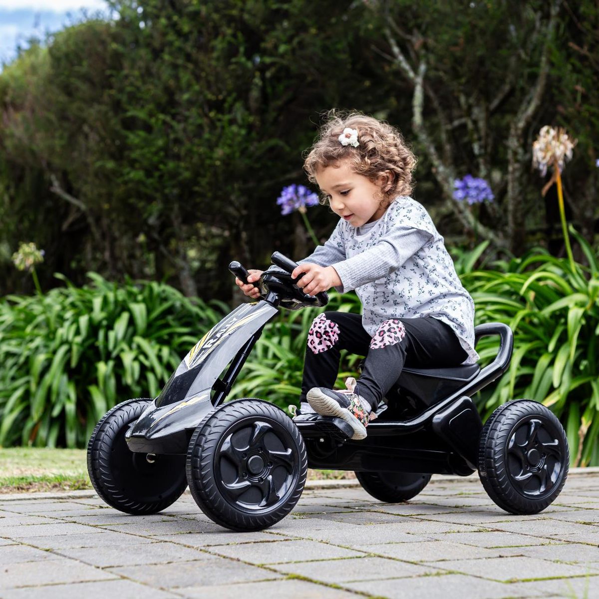 PRINSEL - Carro De Pedales Para niños Go Kart Rally Prinsel