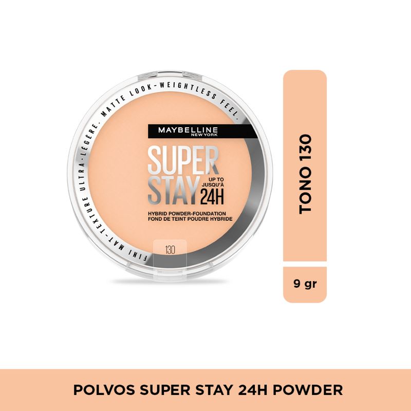 MAYBELLINE - Polvo Maybelline Super Stay 24HR Powder 130