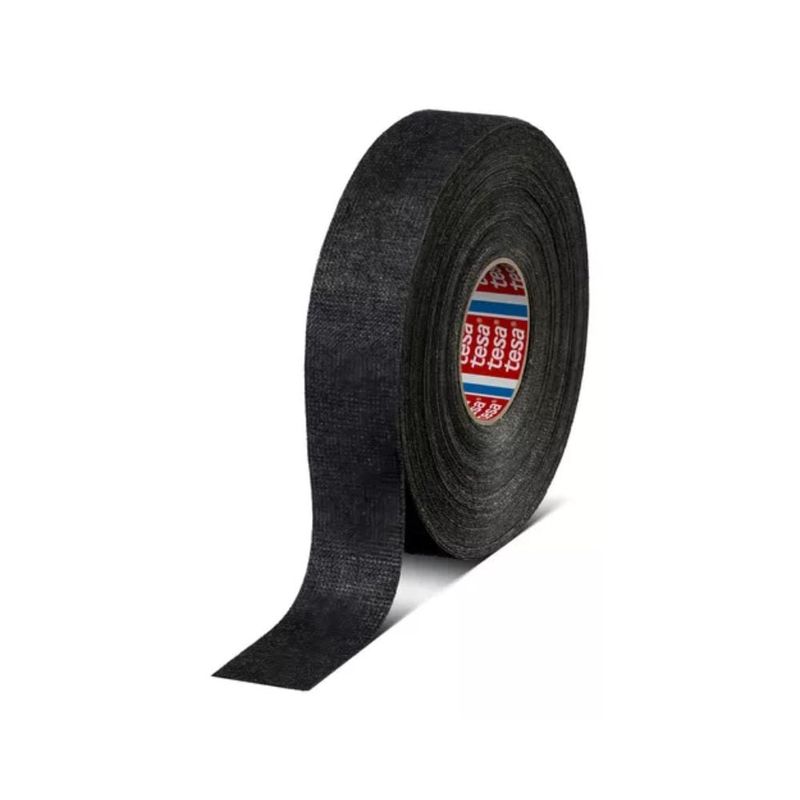 TESA - Cinta De Tela Automotor Fleece Amarre Cables 19mmX15m Tesa