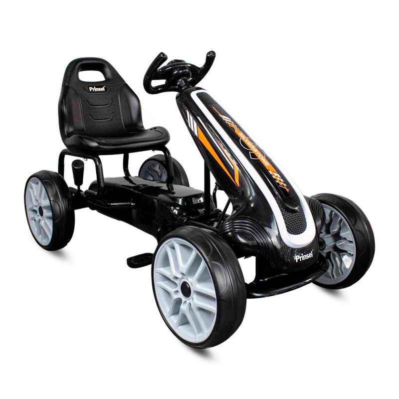 PRINSEL - Carro De Pedales Para niños Go Kart Silvestone Prinsel