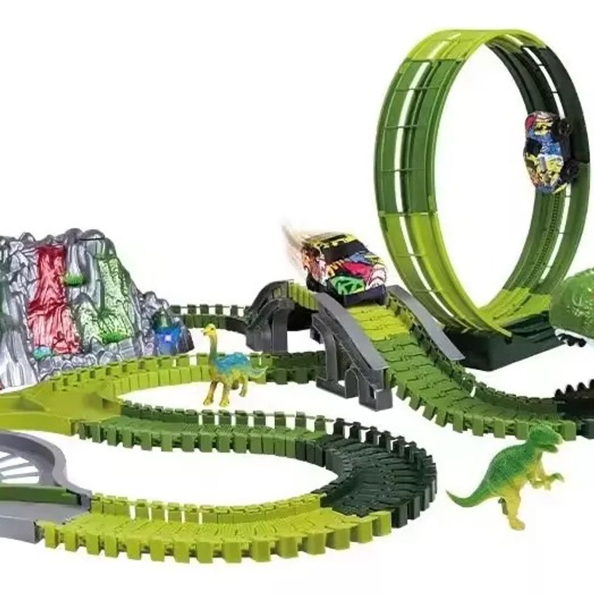 KIDSHOP - Pista De Carros Con Juguetes De Dinosaurios 237 PT868-362