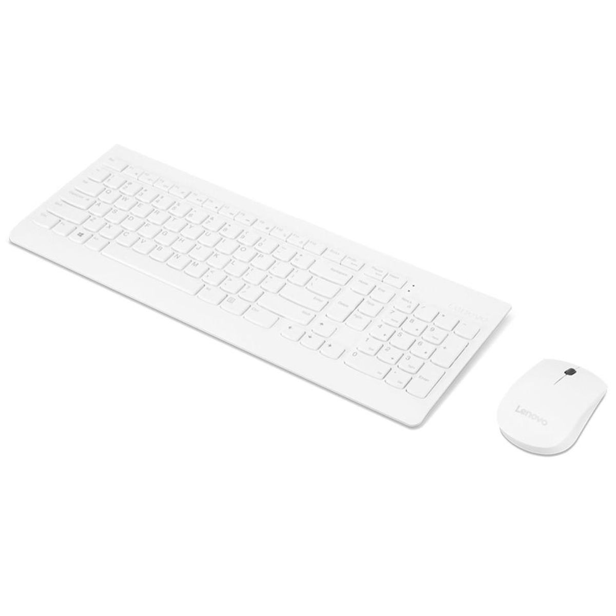 LENOVO - Combo de teclado y mouse inalámbrico Lenovo 510 Blanco Español