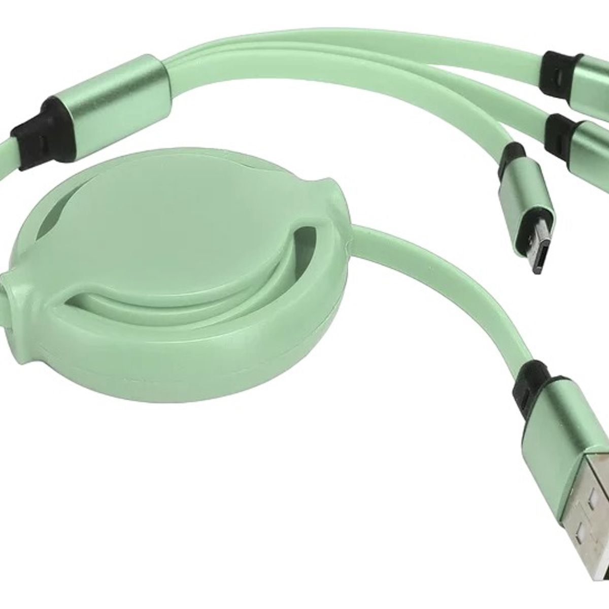 GENERICO - Cable Usb Cargador Retráctil Múltiple Micro Tipo C Para Ligh