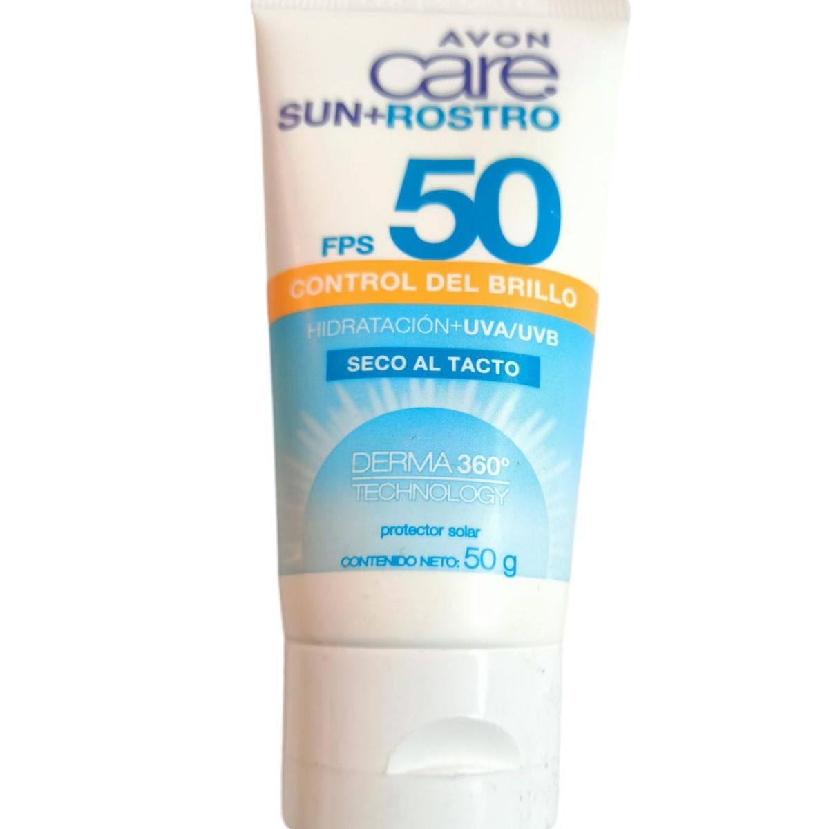 AVON - Protector solar avon sun+rostro FPS 50 CONTROL BRILLO