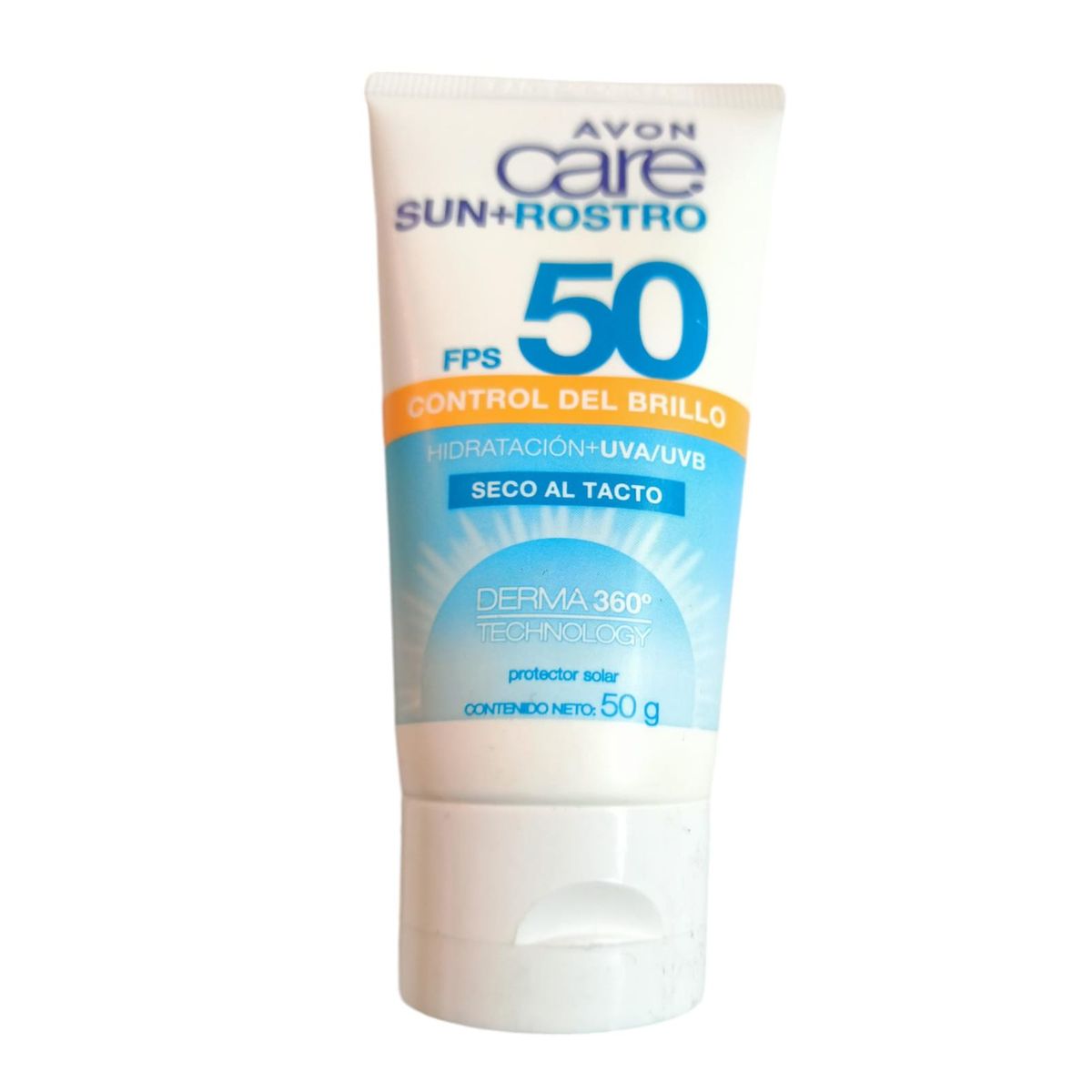 AVON - Protector solar avon sun+rostro FPS 50 CONTROL BRILLO