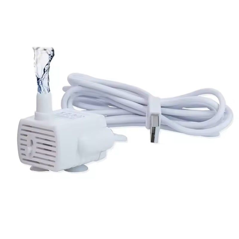 GENERICO - Bomba De Agua Blanca Ajustable Para Fuente De Gato o Perro