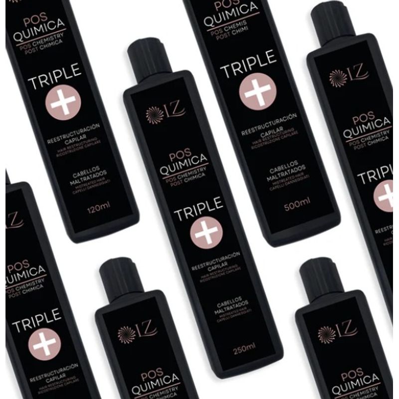 LINA ZAPATA LZ - PosQuímica Triple + LZ Reparación Cabello Maltratado 120ml