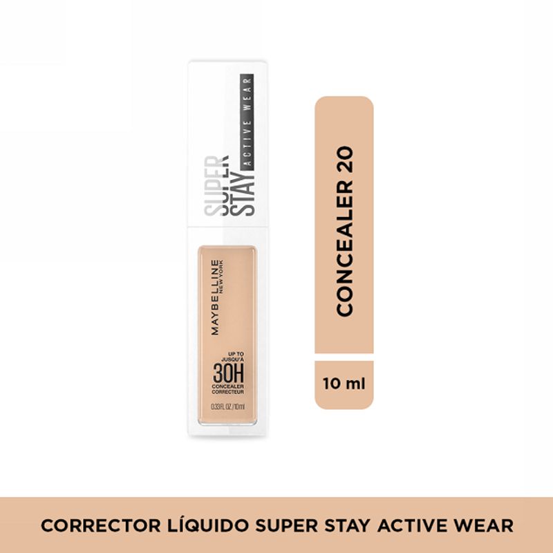 MAYBELLINE - Corrector Maybelline Super Stay 30 HR Tono 20
