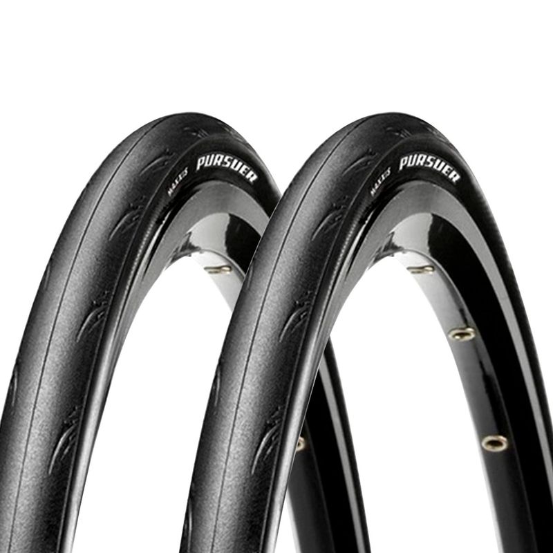 MAXXIS - 2 Llantas Bicicleta De Ruta Maxxis Pursuer 700x25 Oem