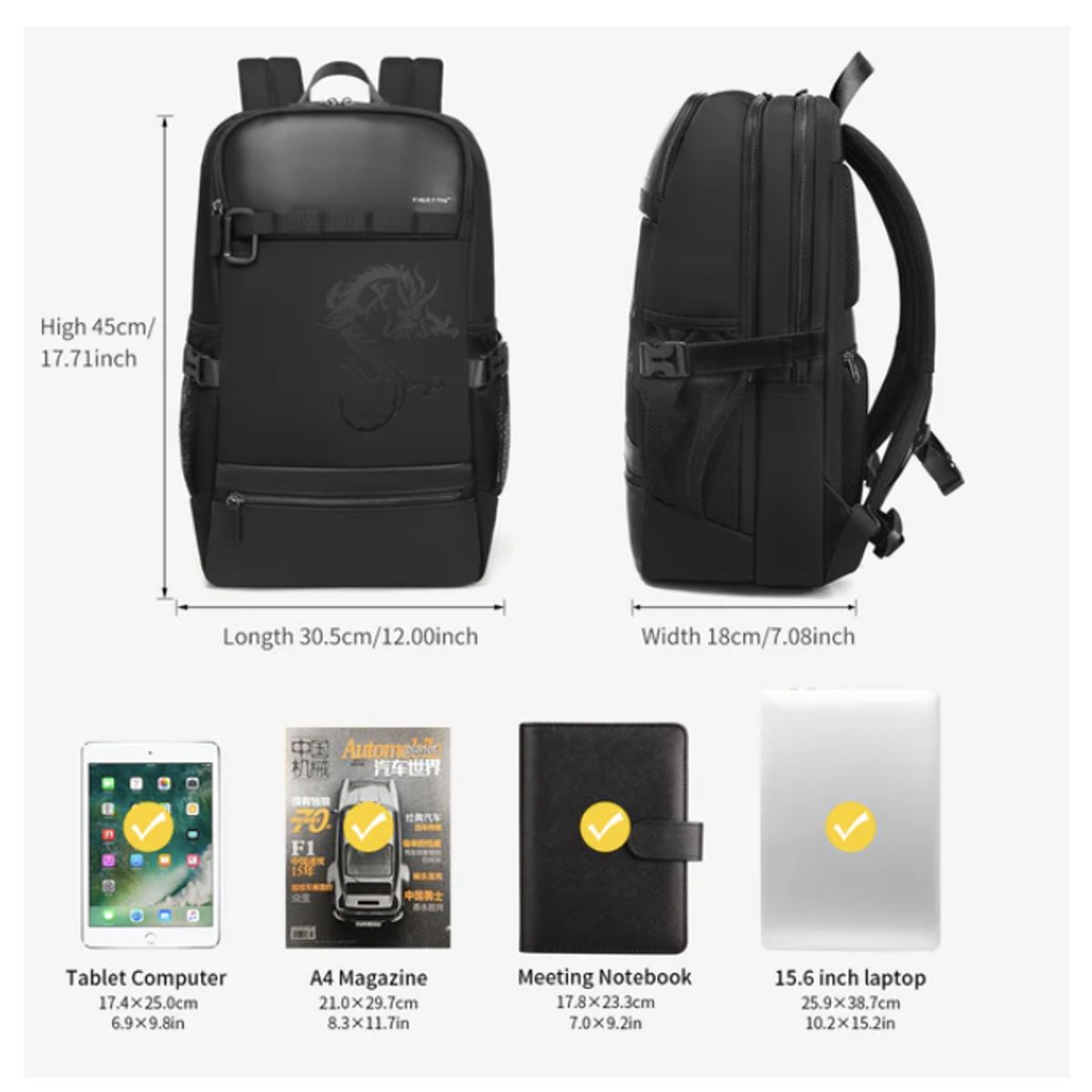 DISTRIBUCIONES GUZ SAS - Maleta Morral Negocios Backpack Inpermeable Para Laptop