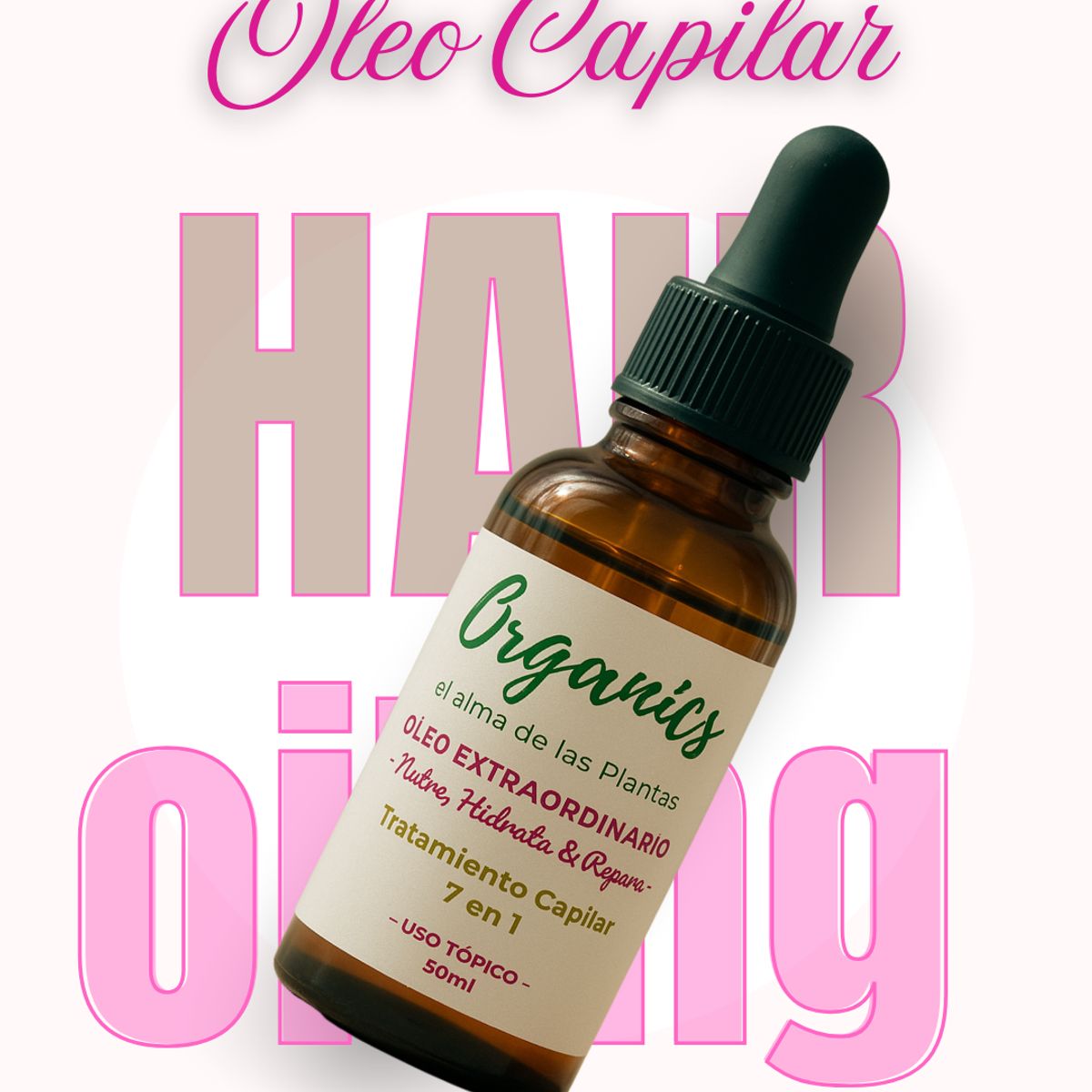 GENERICO - Oleo  Extraordinario 7 en 1 HAIR OILING