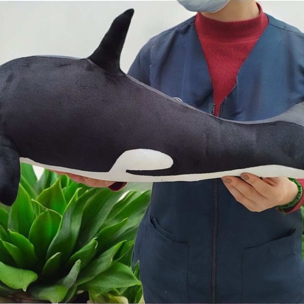 GENERICO - Peluche Ballena Orca 52 Cms Mayi