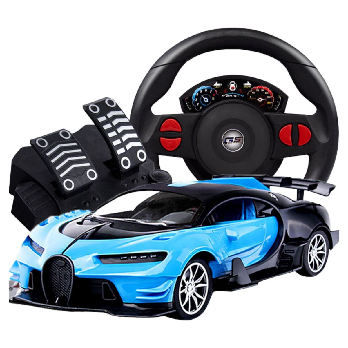 LAMBORGHINI - Carro control remoto coleccion baterias recarcables 2.7 ghz-