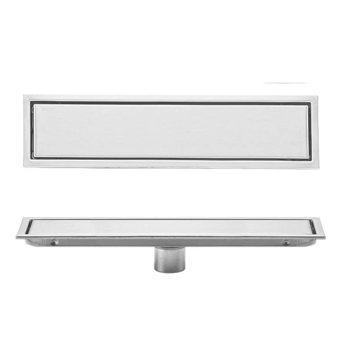 MULTIPLACE COLOMBIA - Rejilla Sifón Piso Invisible 50cm X 10cm Acero 304 Plateada