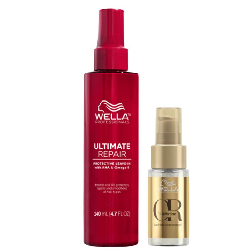 WELLA - Wella Tratamiento Ultimate Repair x 140ml + Oleo 30ml