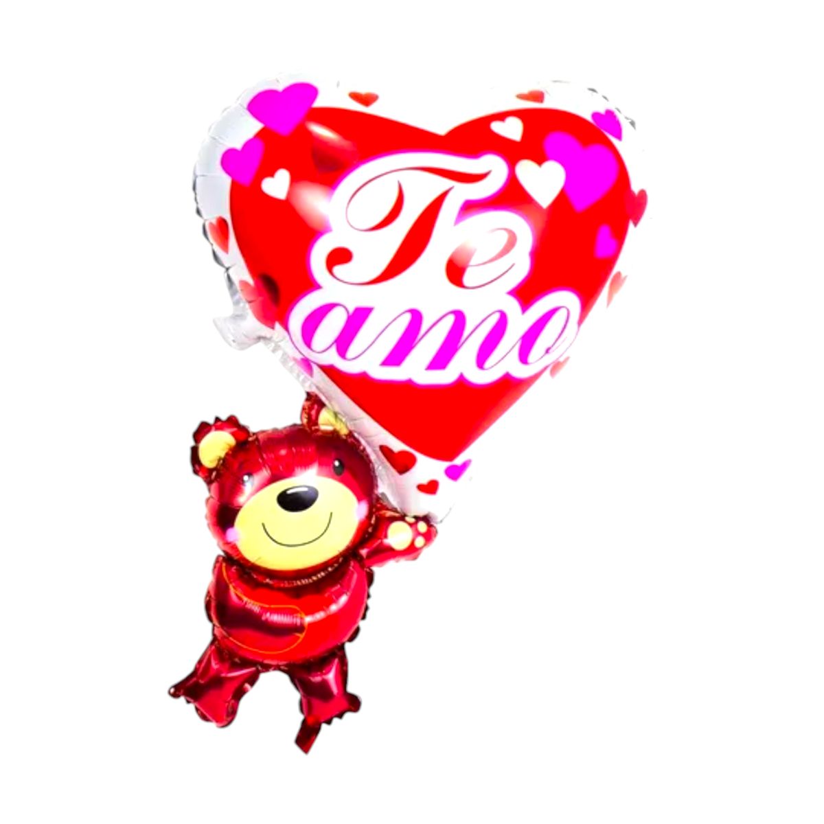 GENERICO - Set Decoración Globos Amor y Amistad San Valentín x 6 pcs
