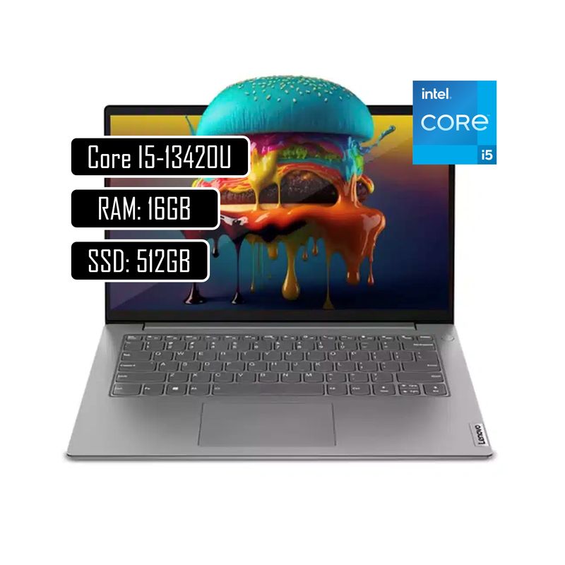 LENOVO - Portatil Lenovo IdeaPad slim 3 Intel Core i5-13420H Ram 16Gb SSD 512Gb Win11 Home