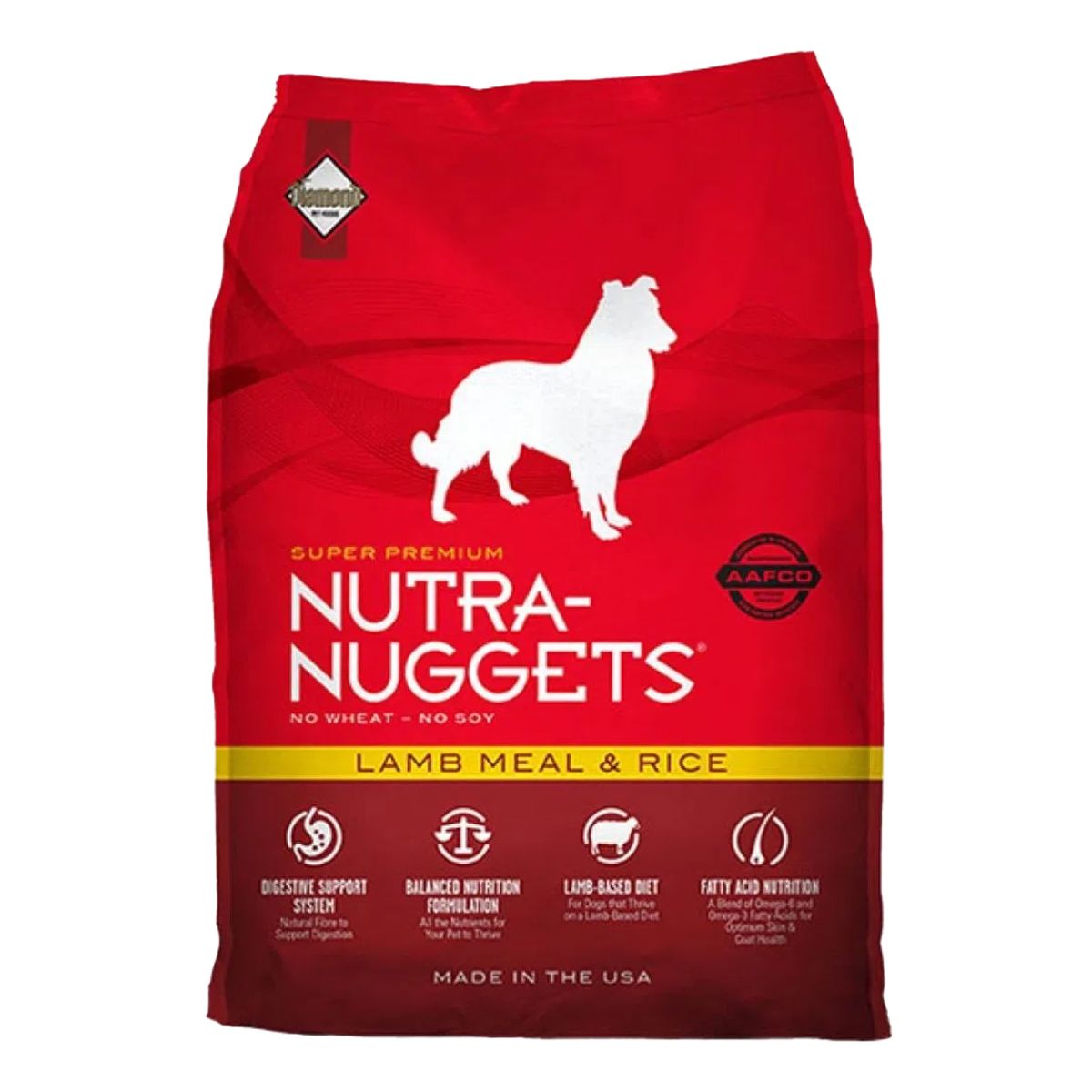 NUTRA NUGGETS - Nutra Nuggets Fórmula Cordero y Arroz 3kg