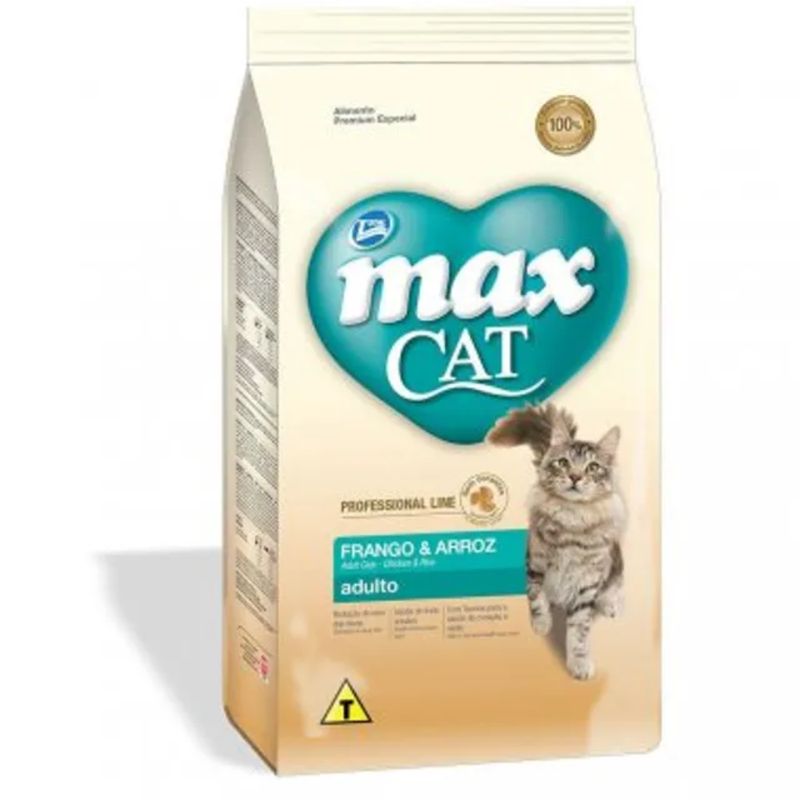 MAX CAT - Max Cat Professional Line Adultos Pollo Y Arroz 10Kg