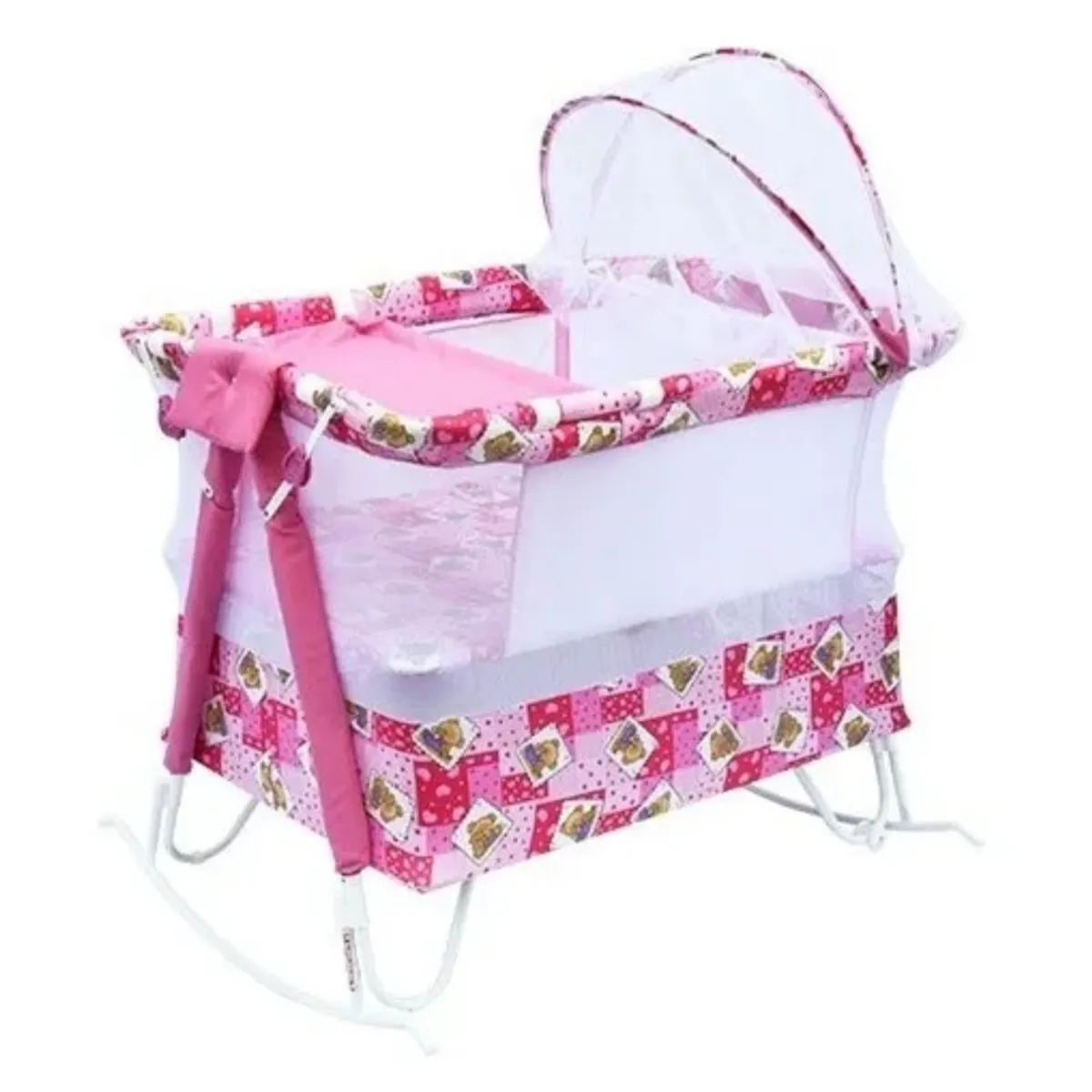 PRODEHOGAR - Cuna corral de beb toldillo mecedora cambiador 2 nivel