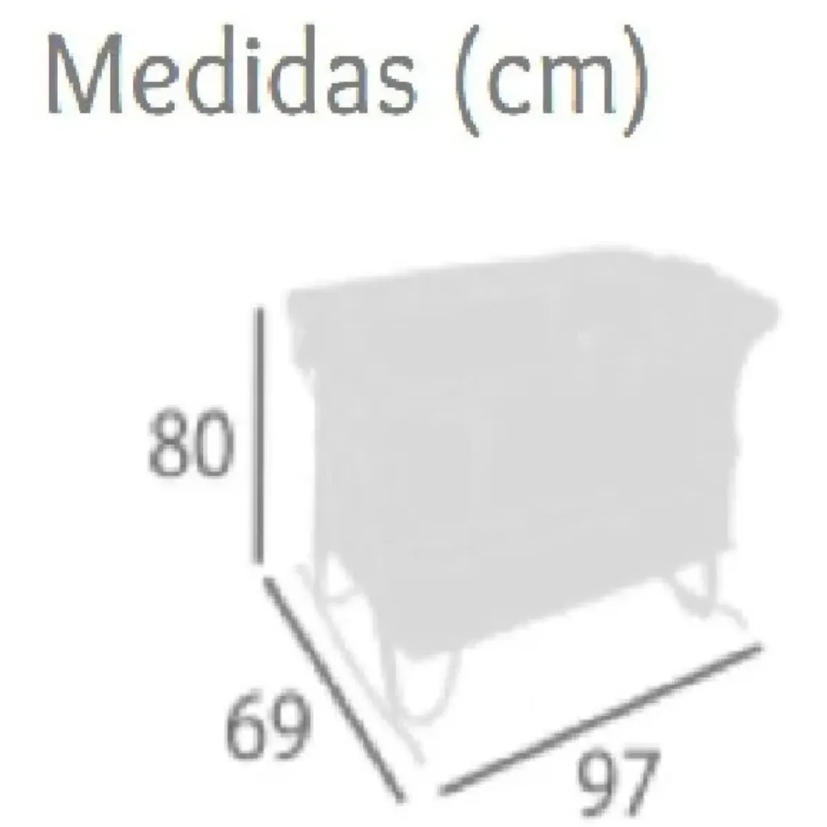 PRODEHOGAR - Cuna corral de beb toldillo mecedora cambiador 2 nivel