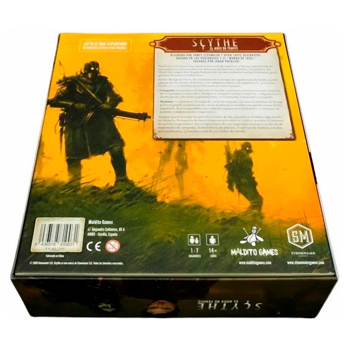 MALDITO GAMES - Scythe El Auge De Fenris Expansión Juego De Mesa Español