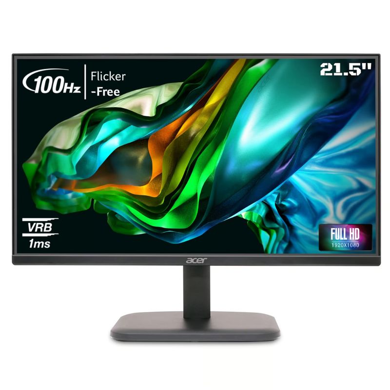 ACER - Monitor Gamer Acer Ek220q 21.5 Full HD 100hz