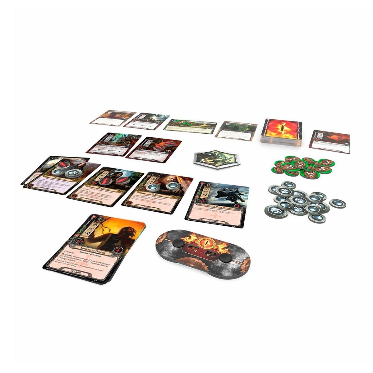 FANTASY FLIGHT GAMES - El Señor De Los Anillos Caja Básica Edición Revisada El Juego De Cartas Español